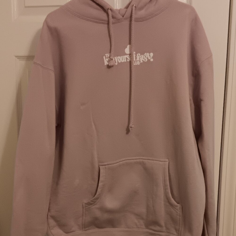 Beach Club Love Yourself First Purple Hoodies